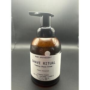Muse Apothecary Shave Ritual Foaming Shave Cream 11.5 Fl Oz